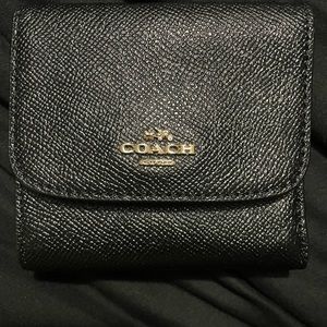 Black Coach pocket wallet